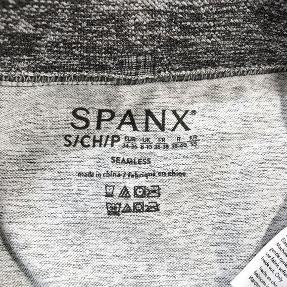 Spanx Seamless Sculpt Legging Spacedye Cloudy Gray sz S 50285R Womens - Picture 2 of 10